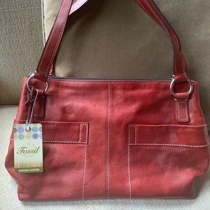 NWT Genuine Leather Fossil Purse